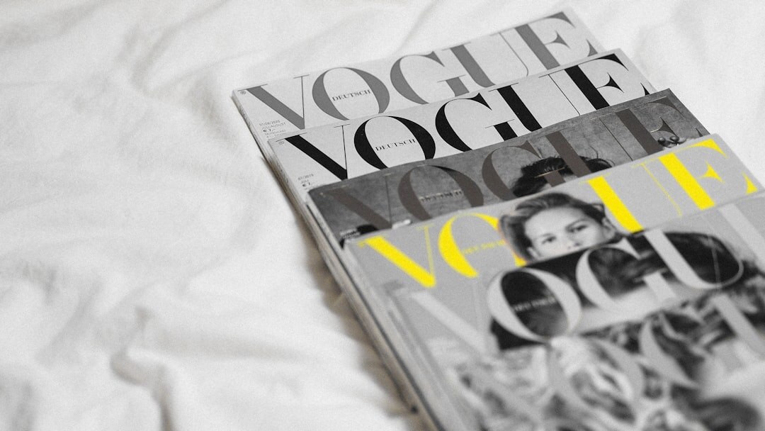 modern magazine cover