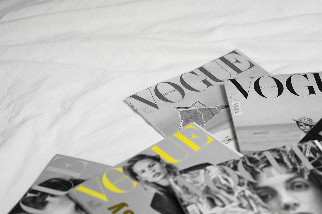 modern magazine cover